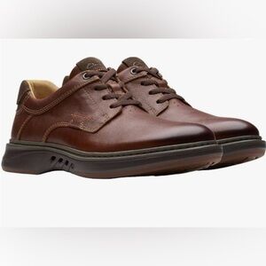 Clark’s Men's Brown Leather Shoes Size 9